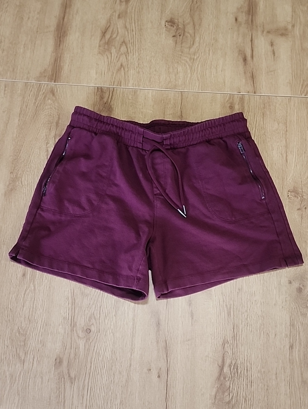 Athletic Works Women's Drawstring Athletic Shorts in Plum